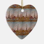 From Paris With Love blue sky colors セラミックオーナメント (右)