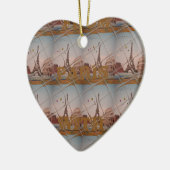 From Paris With Love blue sky colors セラミックオーナメント (左)