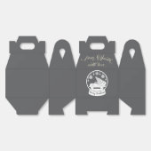 From Santa With Love Snow Globe Christmas Truck フェイバーボックス (見開き)