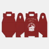 From Santa With Love Snow Globe Christmas Truck フェイバーボックス (見開き)