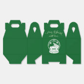 From Santa With Love Snow Globe Christmas Truck フェイバーボックス (見開き)