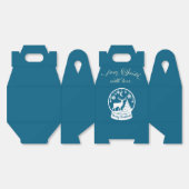 From Santa With Love Snow Globe Deer フェイバーボックス (見開き)