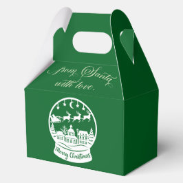 From Santa With Love Snow Globe Santa フェイバーボックス