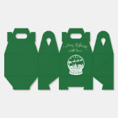 From Santa With Love Snow Globe Santa フェイバーボックス (見開き)