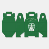 From Santa With Love Snow Globe Snowman フェイバーボックス (見開き)