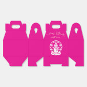 From Santa With Love Snow Globe Snowman フェイバーボックス (見開き)