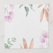 From Sleepless Nights to Sweet Memories - Card 招待状 (裏面)