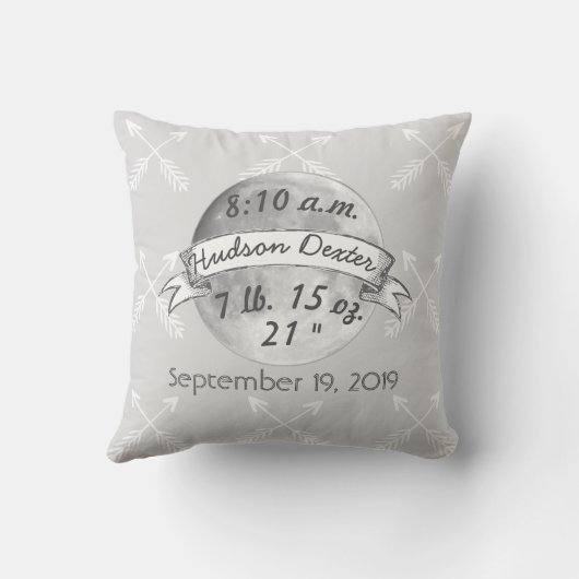 From Son Up to Sun Down Arrow Pattern クッション (裏面)