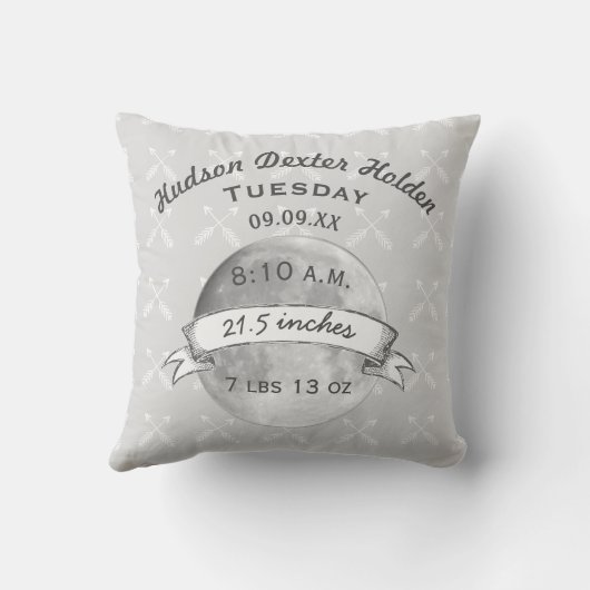 From Son Up to Sun Down Arrow Pattern クッション (裏面)