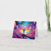 From Space & Beyond Design バースデー カード (正面)