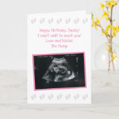 From The Bump：かわいい期待パパ誕生日カード カード (黄色い花)