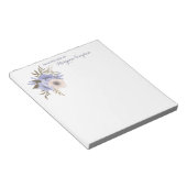 From the Desk of – 花エレガントの花束 ノートパッド (アングル)