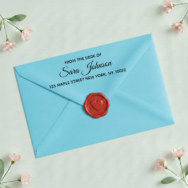 From the Desk Of Custom Address Stamp  セルフインキングスタンプ