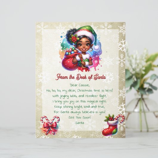 From the Desk of Santa for Kids (スタンド正面)