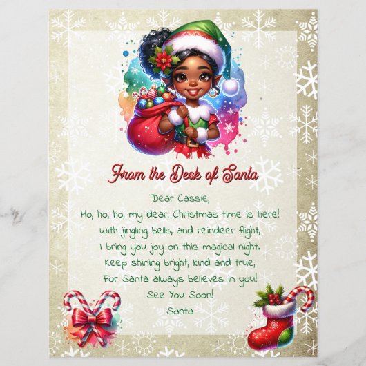 From the Desk of Santa for Kids (正面)