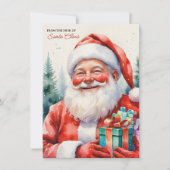 From the Desk of Santa Magical Christmas Letter シーズンカード (正面)