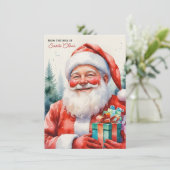 From the Desk of Santa Magical Christmas Letter シーズンカード (スタンド正面)