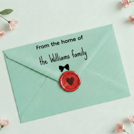 From the Home of Custom Family Address Stamp セルフインキングスタンプ