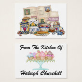 "From The Kitchen Of"カード#2 - SRF (正面&裏面)