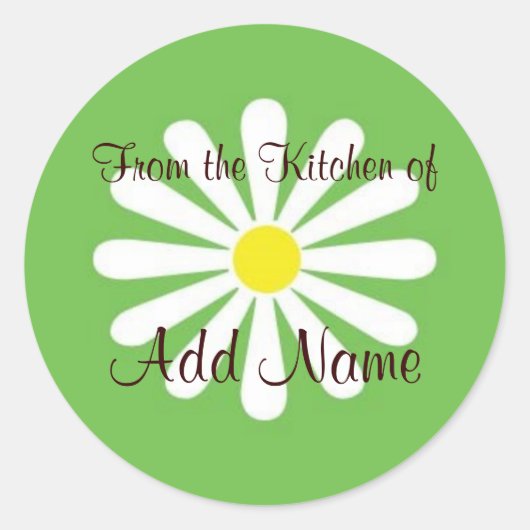 From the Kitchen of Lable ラウンドシール (正面)