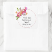 From the kitchen of stickers スクエアシール (バッグ)