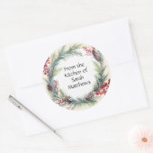 From the kitchen of stickers ラウンドシール (封筒)