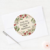 From the kitchen of stickers ラウンドシール (封筒)