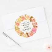 From the kitchen of stickers ラウンドシール (封筒)