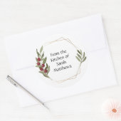 From the kitchen of stickers ラウンドシール (封筒)