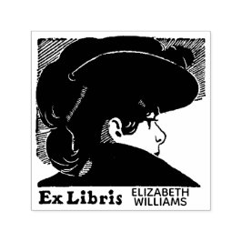 From The Library Ex Libris Book Bilbliophile セルフインキングスタンプ