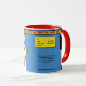 From the pages of Newton's Point of View マグカップ (正面右)