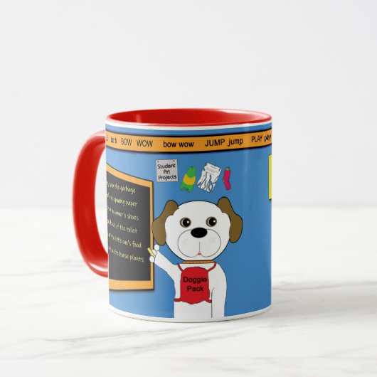 From the pages of Newton's Point of View マグカップ (正面左)