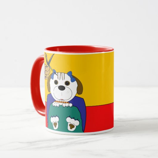 From the pages of Newton's Point of View マグカップ (正面左)