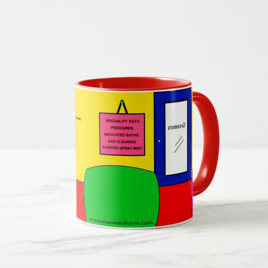 From the pages of Newton's Point of View マグカップ (正面右)