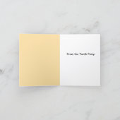 From the Tooth Fairy Note Card カード (内部)