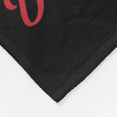 From The Windows To Deck These Halls Raccoon Xmas フリースブランケット (角)