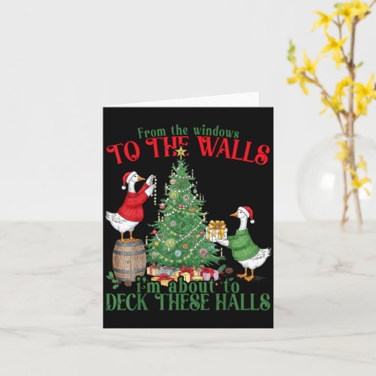 From The Windows To The Walls I'm About To Deck Th カード (黄色い花)