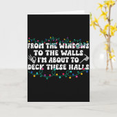 From The Windows To The Walls I'm About To Deck Th カード (黄色い花)