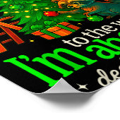 From The Windows To The Walls Raccoon Funny Christ ポスター (角)