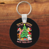 From The Windows To Walls Deck These Halls Christm キーホルダー (正面)