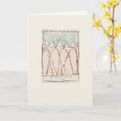 From thinking to awareness カード (黄色い花)