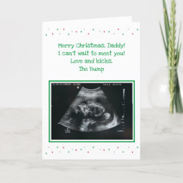 From Unbornベビー：クリスマスカードのパパを希望 シーズンカード