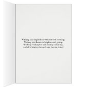 From Us All誕生日with Flowers (内側 (右))