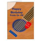 From Us All Guitar Player誕生日 (正面)