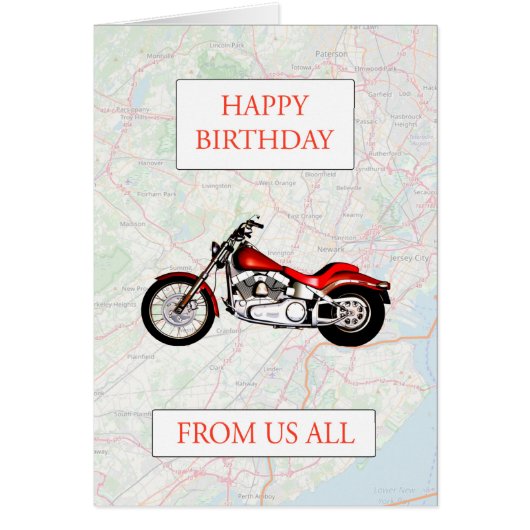 From Us All Map and Motorbike誕生日 (正面)
