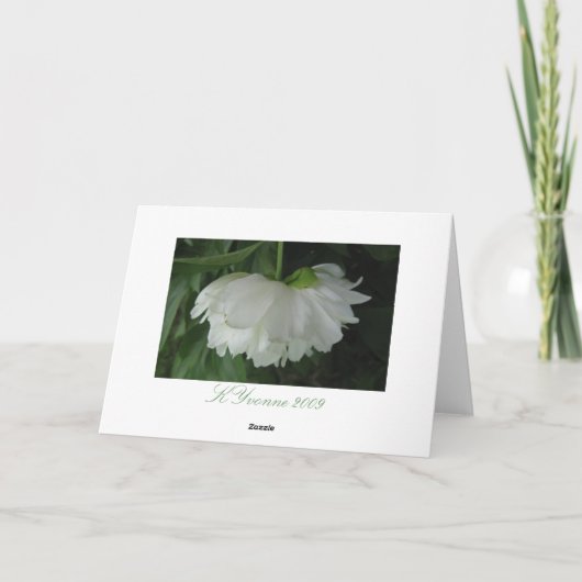 From Us Sympathy card カード (裏面)