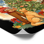 From Windows To The Walls Deck These Halls Gift  ポスター (角)