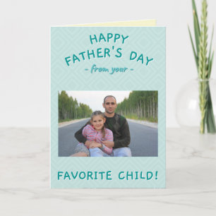 From Your お気に入りの Child Fatherカスタム's Day Photo カード