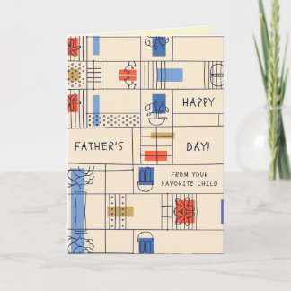 From Your お気に入りの Child Happy Father's Dayカード カード