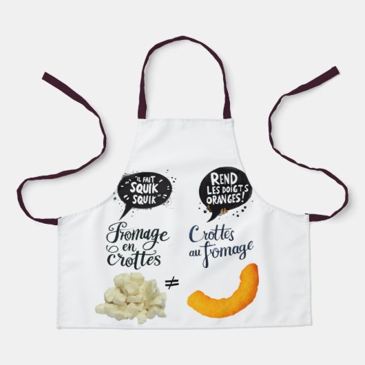 Fromage & crottes エプロン (正面)
